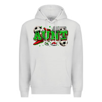 Dove Grey aunt soccer Premium Hoodie - Zillion Design Studio