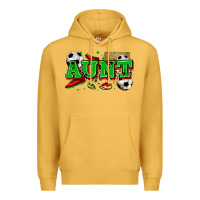 Mustard aunt soccer Premium Hoodie - Zillion Design Studio
