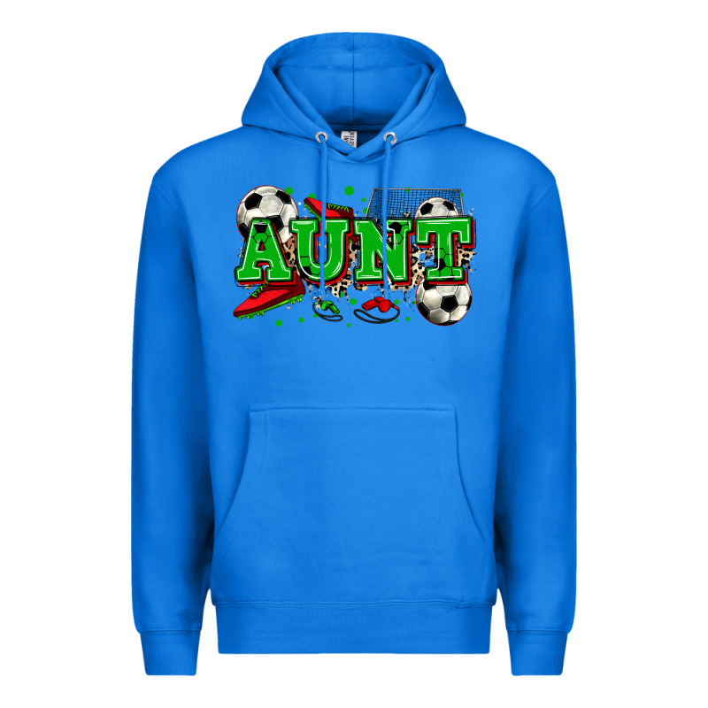 Aunt Soccer Premium Hoodie by Zillion Design Studio | Teevron