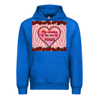 Cobalt my valentine has four paws Urban Hoodie - RanaPortraitStore
