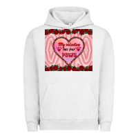 Pigment Lunar Rock my valentine has four paws Urban Hoodie - RanaPortraitStore