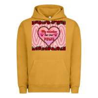 Pigment Peanut Butter my valentine has four paws Urban Hoodie - RanaPortraitStore