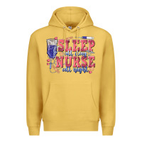 Sleep All Day Nurse All Night Premium Hoodie | Teevron