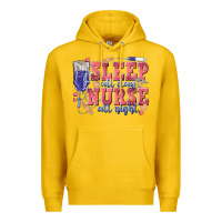Lemon sleep all day nurse all night Premium Hoodie - texasbilliewilder
