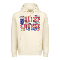 Sandshell sleep all day nurse all night Premium Hoodie - texasbilliewilder