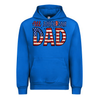 Cobalt all american dad Urban Hoodie - Zillion Design Studio