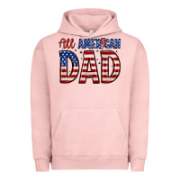 Pigment Salmon all american dad Urban Hoodie - Zillion Design Studio