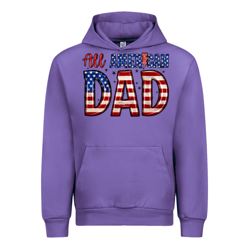 All American Dad Urban Hoodie by Zillion Design Studio | Teevron