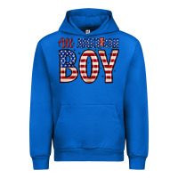 Cobalt all American boy Urban Hoodie - Zillion Design Studio
