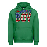 Emerald all American boy Urban Hoodie - Zillion Design Studio