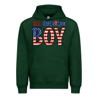 Forest Green all American boy Urban Hoodie - Zillion Design Studio