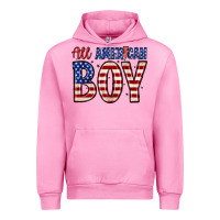 Fuchsia Pink all American boy Urban Hoodie - Zillion Design Studio