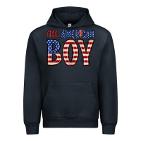 Navy all American boy Urban Hoodie - Zillion Design Studio