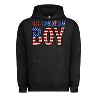 Pigment Black all American boy Urban Hoodie - Zillion Design Studio