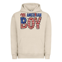 Pigment French Oak all American boy Urban Hoodie - Zillion Design Studio