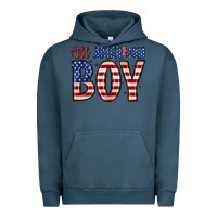 Pigment Midnight Navy all American boy Urban Hoodie - Zillion Design Studio