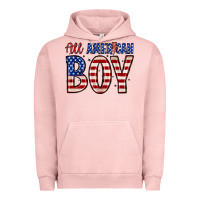 Pigment Salmon all American boy Urban Hoodie - Zillion Design Studio