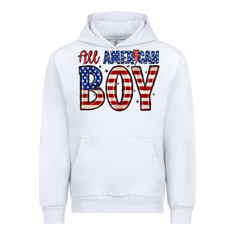 All American Boy Urban Hoodie by Zillion Design Studio | Teevron