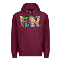 Burgundy summer rn Premium Hoodie - texasbilliewilder