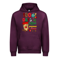 Mauve Wine 100 days of coffee and chaos Urban Hoodie - texasbilliewilder
