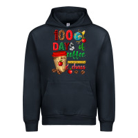 Navy 100 days of coffee and chaos Urban Hoodie - texasbilliewilder