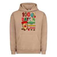Pigment Burro 100 days of coffee and chaos Urban Hoodie - texasbilliewilder