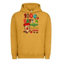 Pigment Peanut Butter 100 days of coffee and chaos Urban Hoodie - texasbilliewilder