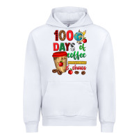 White 100 days of coffee and chaos Urban Hoodie - texasbilliewilder