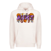 Pale Pink aunt basketball Premium Hoodie - Zillion Design Studio