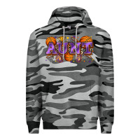 Slate Camo aunt basketball Premium Hoodie - Zillion Design Studio