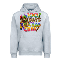 Heather Grey 100 days of cray cray tbw Urban Hoodie - texasbilliewilder