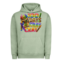 Pigment Oil Green 100 days of cray cray tbw Urban Hoodie - texasbilliewilder