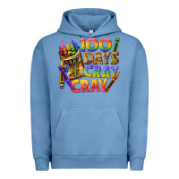 Pigment Pebble Blue 100 days of cray cray tbw Urban Hoodie - texasbilliewilder
