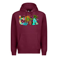 Burgundy summer cna Premium Hoodie - texasbilliewilder