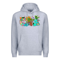 Heather Grey summer cna Premium Hoodie - texasbilliewilder