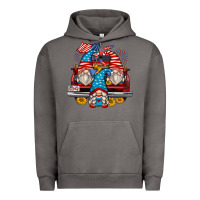 Pigment Tornado 4th of july gnomes farm truck Urban Hoodie - Zillion Design Studio