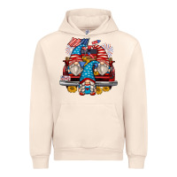 Sandshell 4th of july gnomes farm truck Urban Hoodie - Zillion Design Studio
