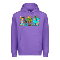 Purple summer lpn Premium Hoodie - texasbilliewilder