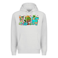 Dove Grey summer lpn Premium Hoodie - texasbilliewilder