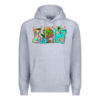 Heather Grey summer lpn Premium Hoodie - texasbilliewilder