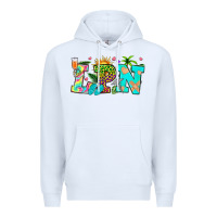 White summer lpn Premium Hoodie - texasbilliewilder