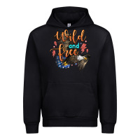 Foreset Green wild and free Urban Hoodie - Zillion Design Studio