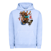 Pigment Grape Ice wild and free Urban Hoodie - Zillion Design Studio