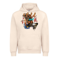Sandshell wild and free Urban Hoodie - Zillion Design Studio
