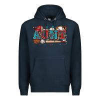Navy aunt baseball Premium Hoodie - Zillion Design Studio