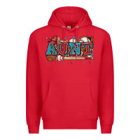 Red aunt baseball Premium Hoodie - Zillion Design Studio