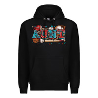 Black aunt baseball Premium Hoodie - Zillion Design Studio
