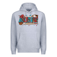 Heather Grey aunt baseball Premium Hoodie - Zillion Design Studio