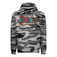 Slate Camo aunt baseball Premium Hoodie - Zillion Design Studio