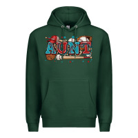 Sports Green aunt baseball Premium Hoodie - Zillion Design Studio